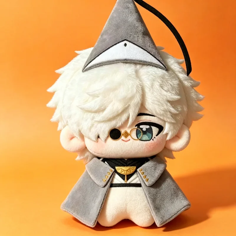 Colgante de Peluche de 10cm con Diseño de Sombrero de Bruja Atelier Qifrey, Muñeco de Algodón Adorable, Figura de Anime, Llavero, Adorno, Regalo de Cumpleaños, Juguete Coleccionable