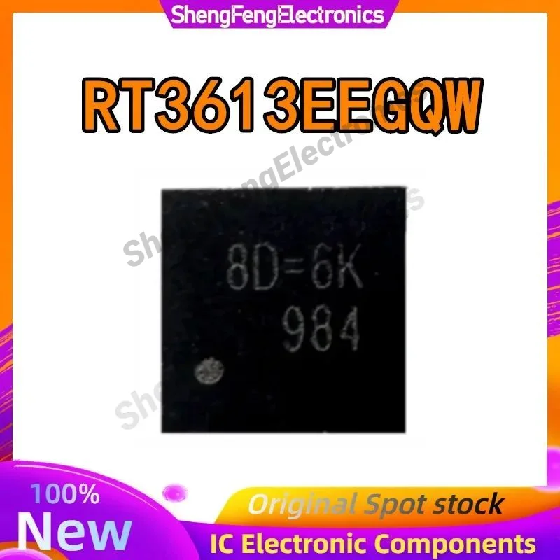 

5PCS RT3613EEGQW RT3613EE 8D=6H 8D= QFN-32 Chipset New Original in stock