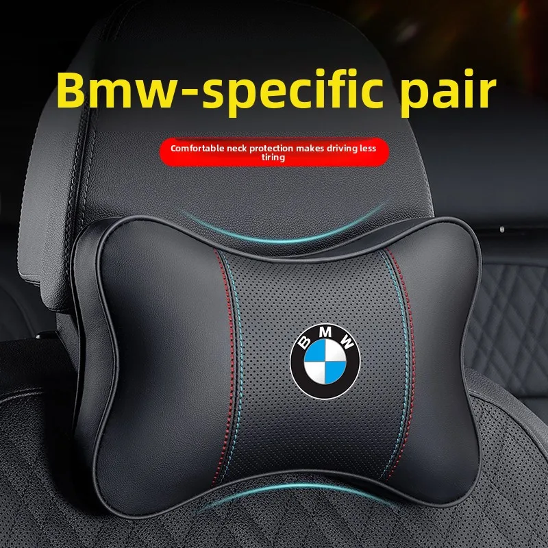 لسيارات BMW الجديدة 3 5 7 1 Series X1X2X3X4X5X6 مساند رأس السيارة، الوسائد القطنية، وسائد الرقبة، لوازم الوسائد