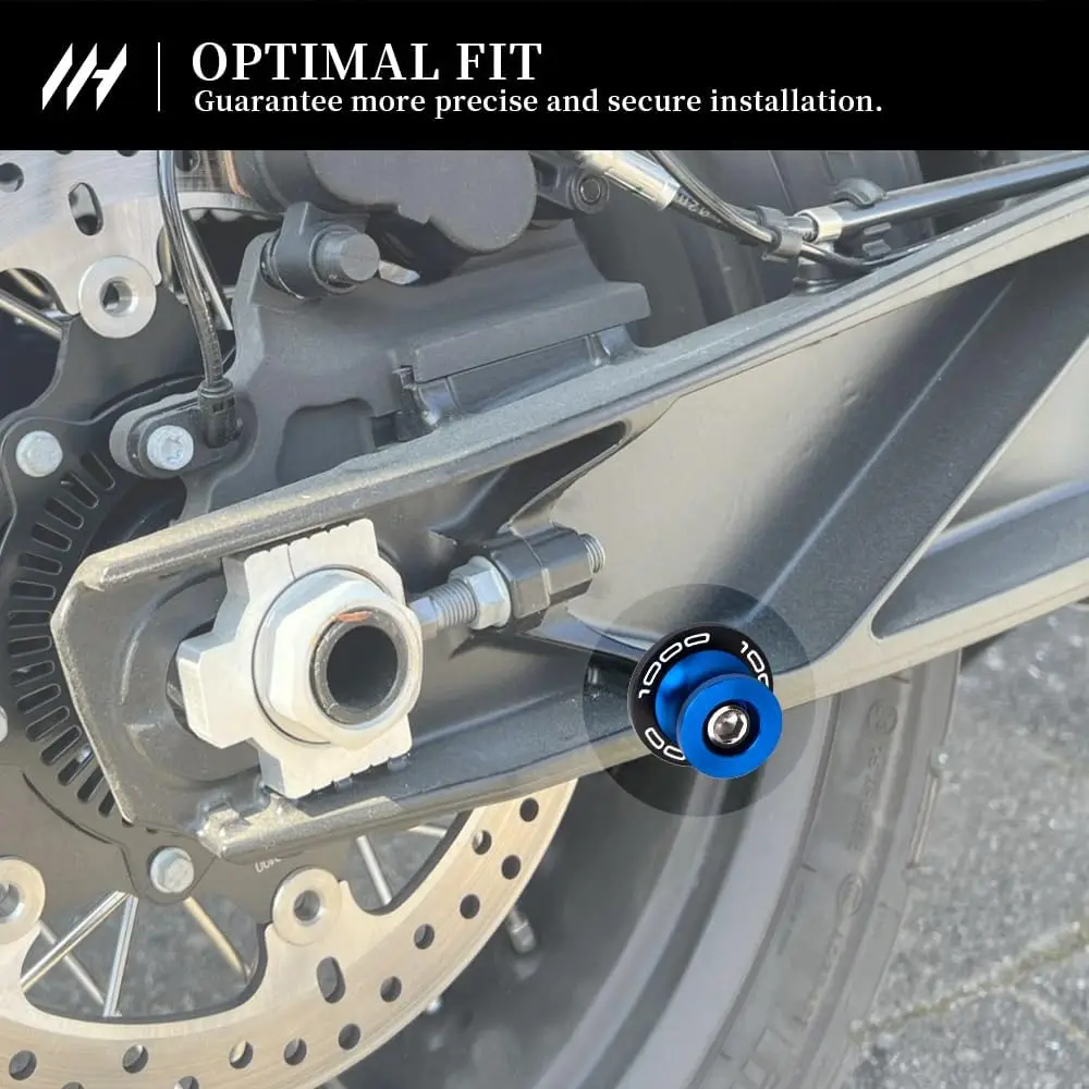 M8 Motorcycle Swingarm Bobbins For GSX-S 1000 2015-2025 GSX-S 1000F 2015-2021 GSX-S 1000GT 2022-2023 GSX-S 1000 1000F Accessorie