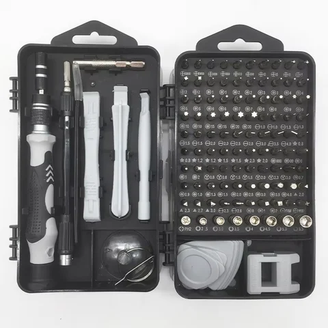 115-in-1 Magnetic Precision Screwdriver Kit