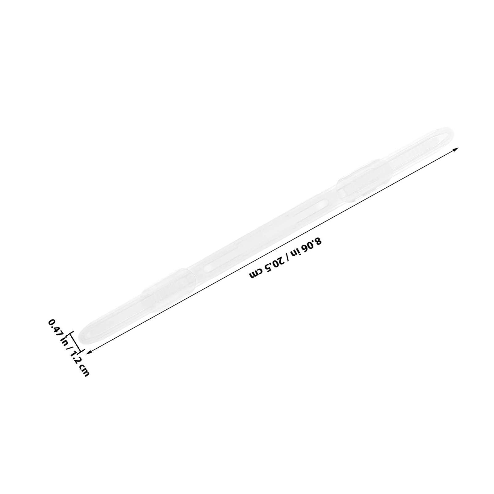 20Pcs Multifunctional Double Hole Clips Reliable Plastic Notebook Binder Inserts for Planner Folder Journal Binding Solutions