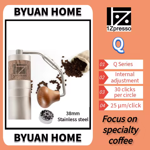 New 1zpresso Q  Aluminum alloy portable coffee grinder mini coffee mill grinding