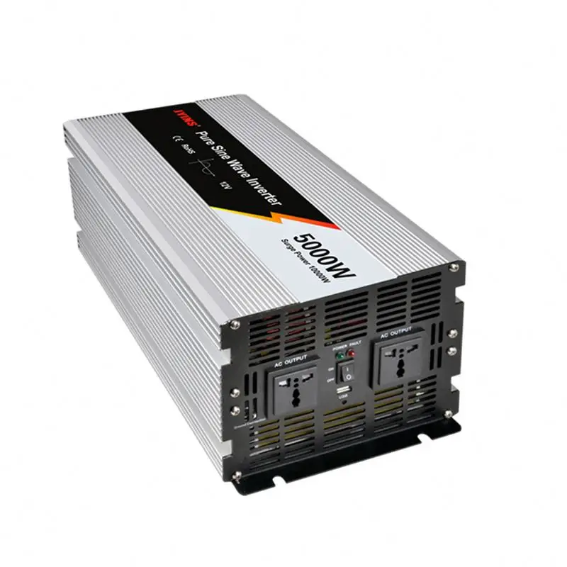 High Frequency DC/AC 5000W Pure Sine Wave Single Output Inverter