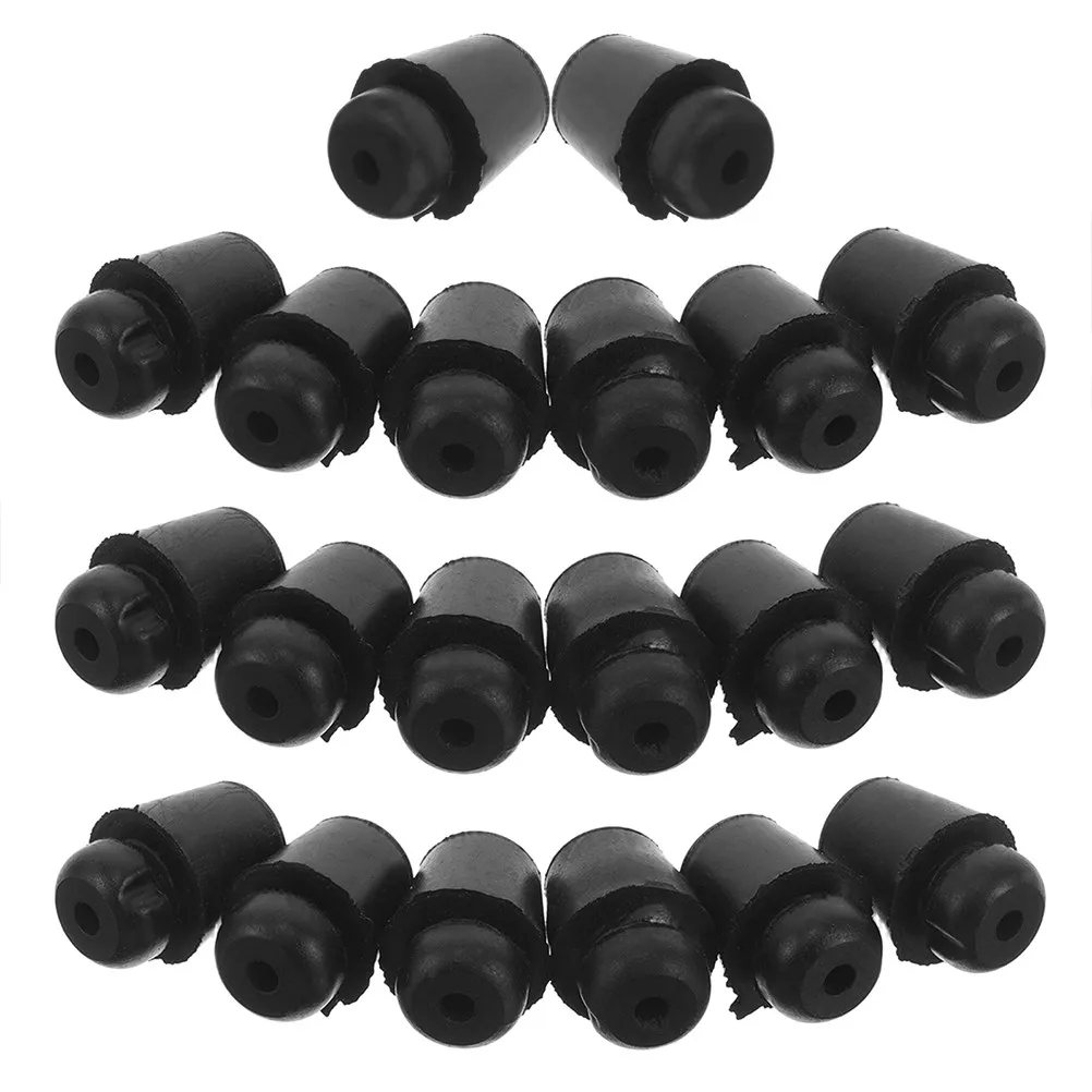 

40 шт. универсальных резиновых амортизирующих подушек для капота и багажника автомобиля, буферы для дверей, ограничители хода, втулки для крышки двигателя