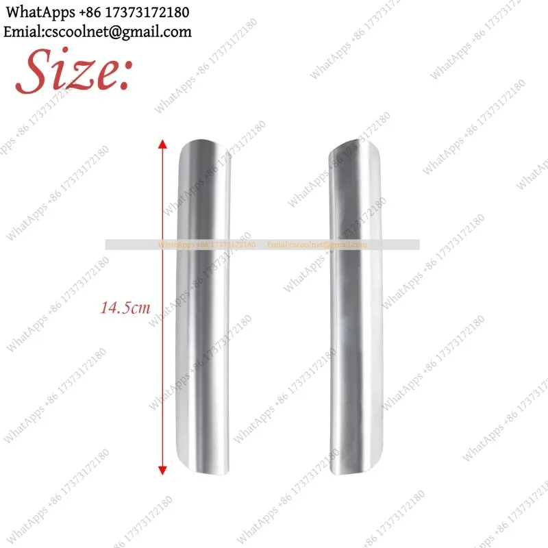 k06 Front Left Right Interior Door Handle Grab Trim Molding Silver for Escape 2013-2019 CJ5Z7822620-AA CJ5Z7822621-BA
