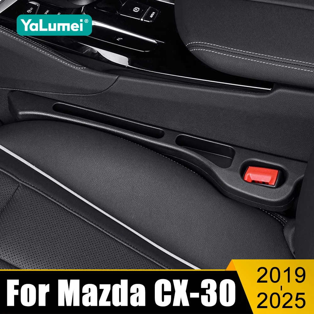 

For Mazda CX-30 CX30 DM 2019 2020 2021 2022 2023 2024 2025 Car Seat Gap Anti-leak Stopper Strip Slot Seat Gap Case Organizer