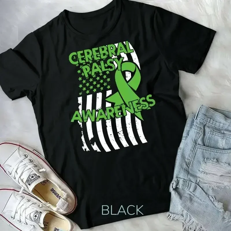 Brain Damage Awareness TShirt Cerebral Palsy T Shirt Unisex T shirt