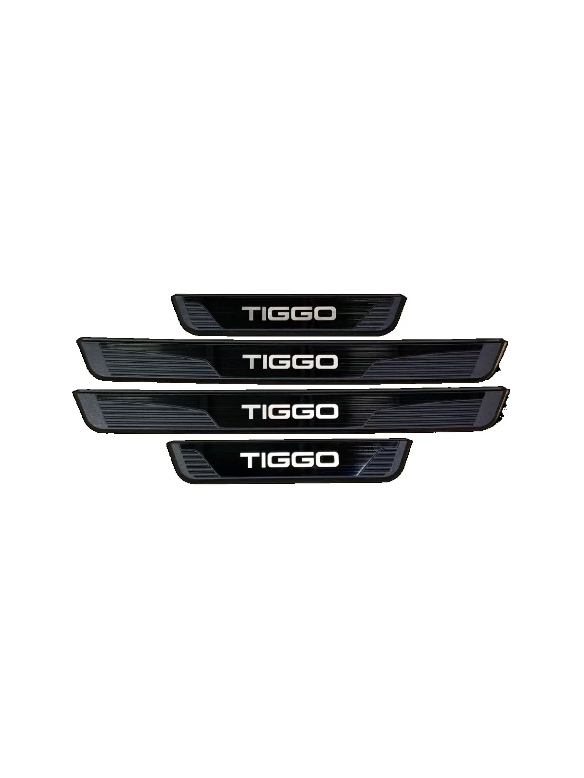 Nakładki na progi drzwiowe do Chery TIGGO 4 7 8 Pro 2020 - 2025 2026, osłony, listwy ochronne, naklejki, akcesoria do stylizacji samochodu — 2