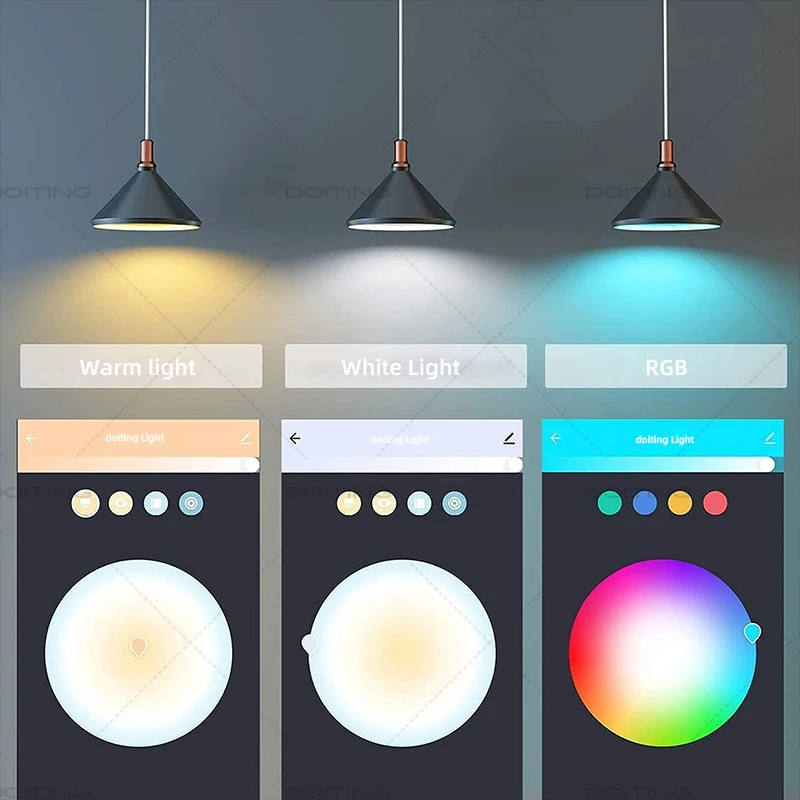 E14 Smart Wifi Led Candle Light Bulb Zigbee 3.0 RGB Colorful Led Lamps 5W Works With Alexa Google Home Smartthings Voice Control