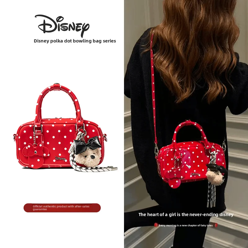 Disney New Year limited red gift for girlfriend, best friend, wedding bag, bride bag, crossbody bag
