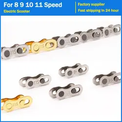 for 8 9 10 11 Speed Outdoor Cycling Chain MTB Bike Quick Link Master Connector Road Bicycle Lock Release Power Buckle Set Parts