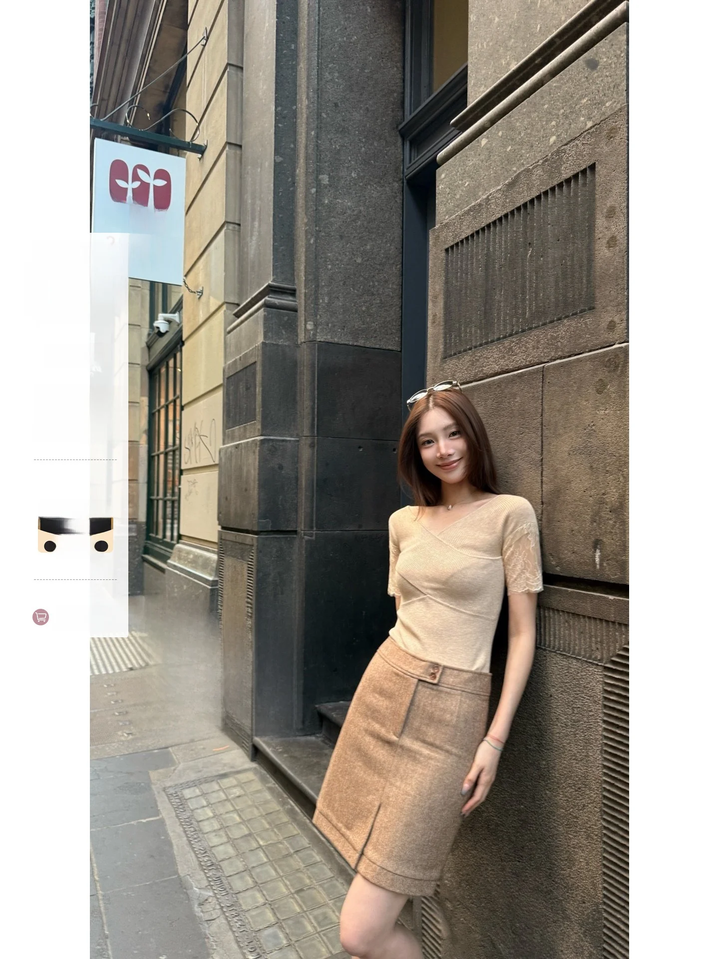 

Юбка Yangzifan Os Office из смесовой мериносовой шерсти, женская, облегающая, с запахом, повседневная, весенняя, для взрослых женщин