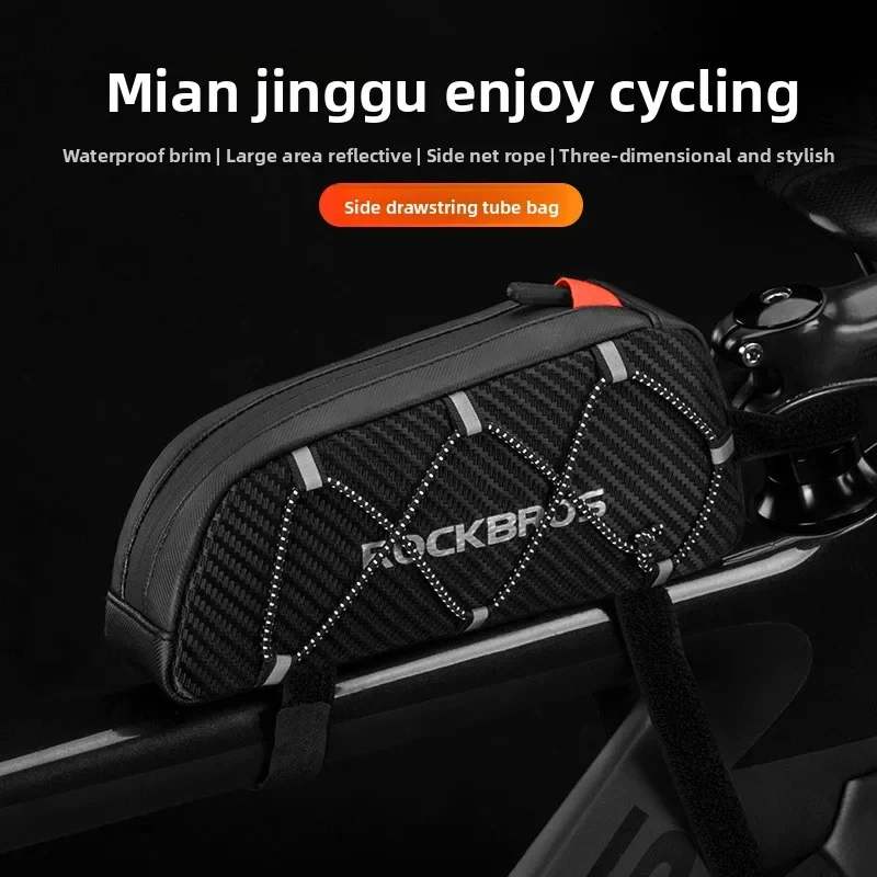 

Travel Outdoor Accessories Bicycle Front Bag, Beam Bag, Upper Tube Bag, Mountain Bike Road Bike Riding Equipment