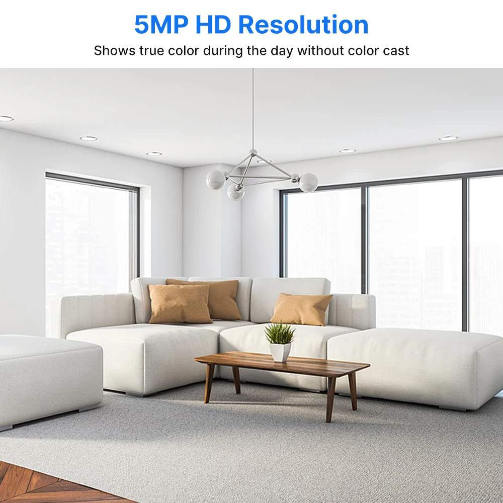 Hiseeu 5MP AHD CCTV Dome Kamera Nachtsicht Indoor Sicherheit Analog Video Überwachung Kameras für AHD DVR System XMEye Pro