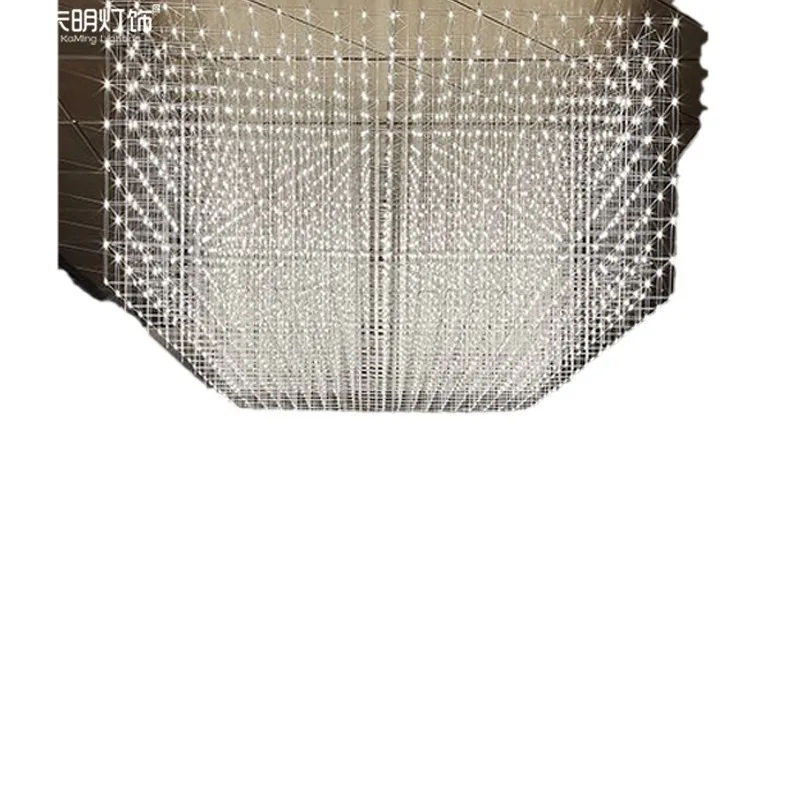 

Starlight Cube Chandelier Villa Beauty Club Foot Washing City