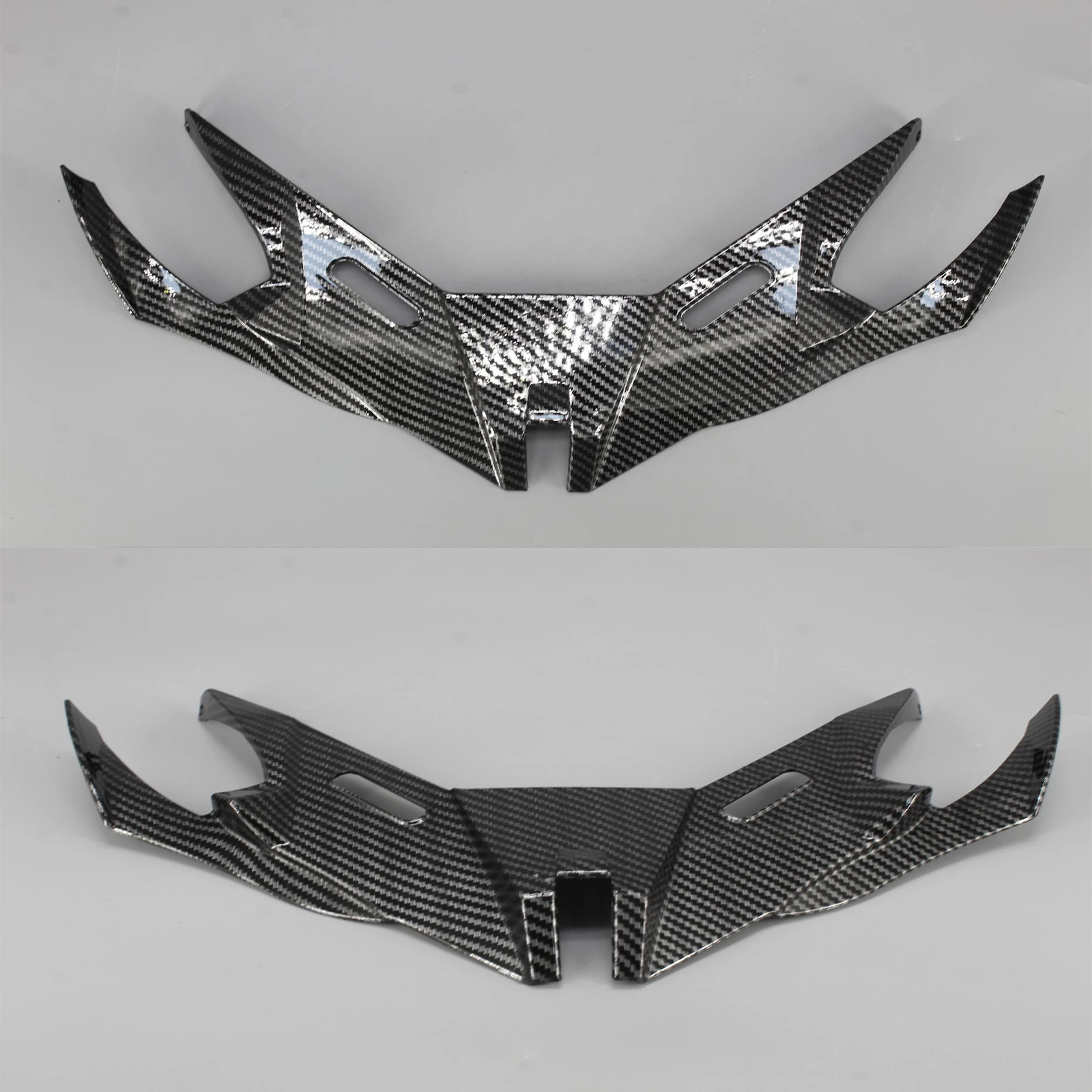 Motorcycle Front Fairing Winglet Aerodynamic Wing Cover Trim Spoiler Winglets Body Work Guard For PCX160 Click V2 125/150/160