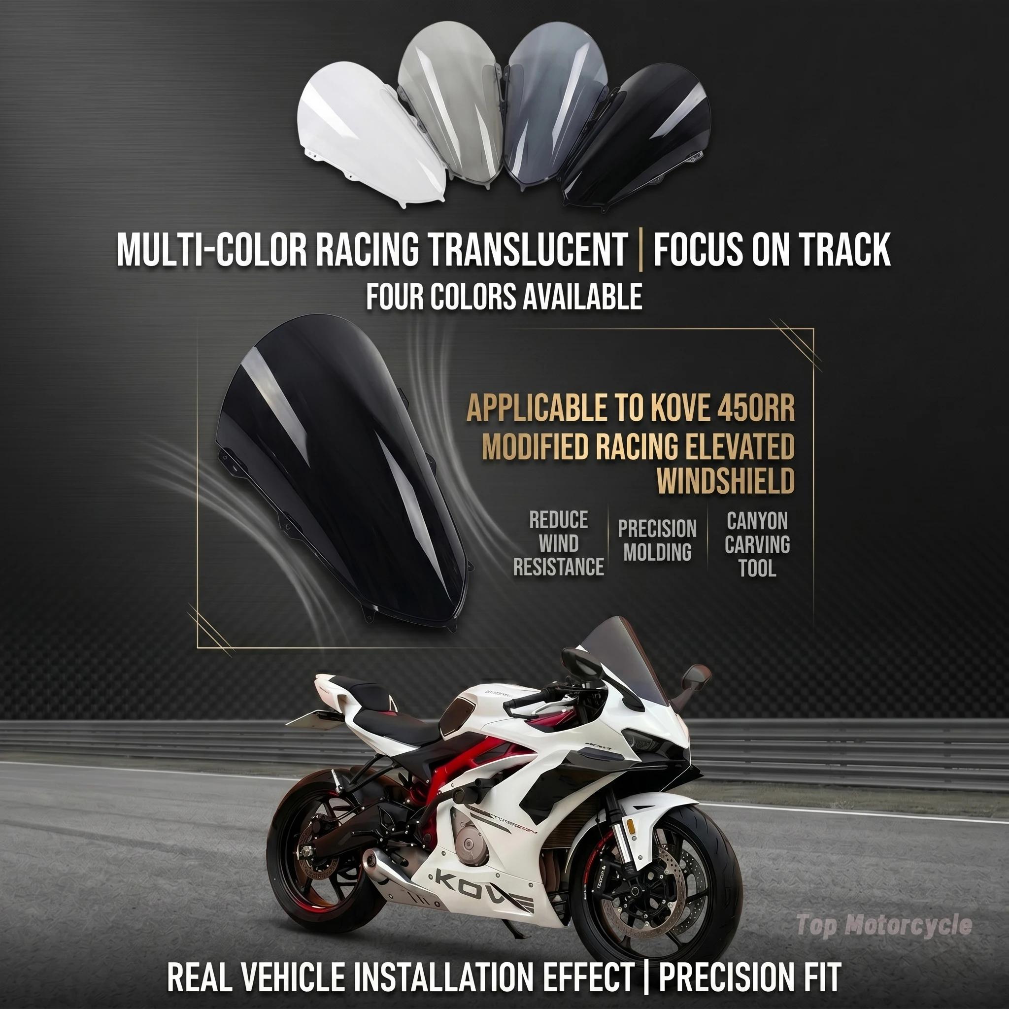 heighten-double-bubble-windscreen-for-kove-450rr-450-rr-2023-2024-2025-motorcycle-windshield-deflector
