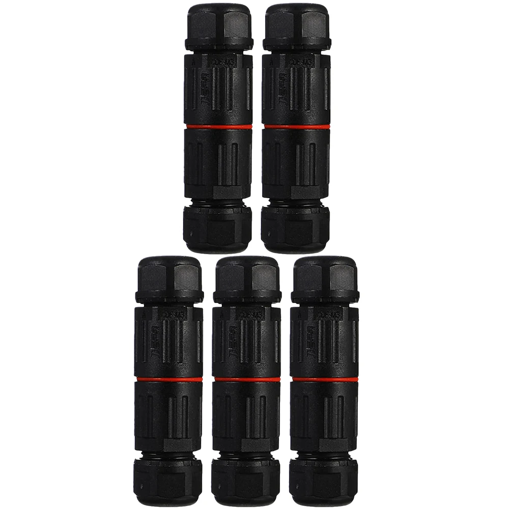 5 قطعة موصل كابلات كهربائية مقاومة للماء Ip68 للاستخدام الخارجي موصلات أسلاك الإسكان المقاومة للهب لشبكة إمداد الطاقة #5