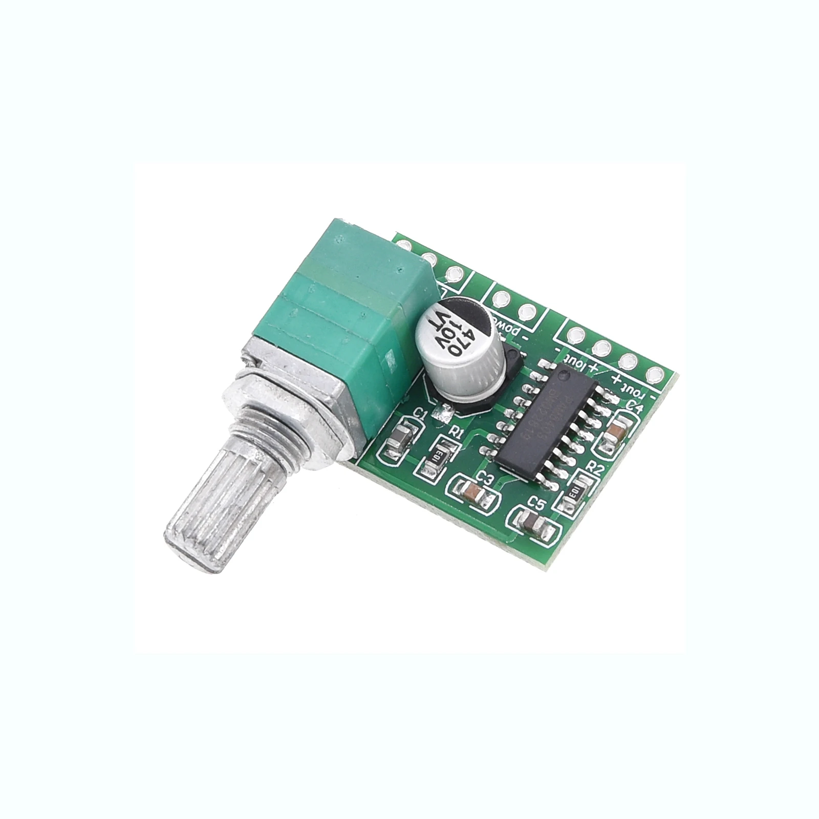 

5PCS PAM8403 5V Power Audio Amplifier Board 2 Channel 3W W Volume Control / USB Power