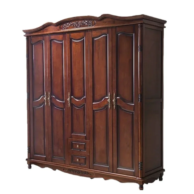 Wooden Organizer Wardrobe Bedroom Storage Women Luxury Wood Wardrobes Orgnizer Drawers Modern Guarda Roupa Bedroom Furniture