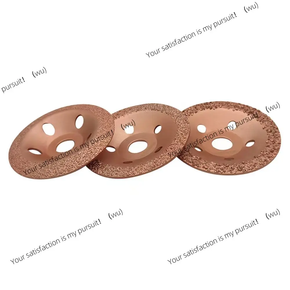 125mm Diameter 22mm Bore Brazed Diamond Cutting Grinding Disc Suitable for Polishing Wood Shaping Disc Stone, Tire and Rubber