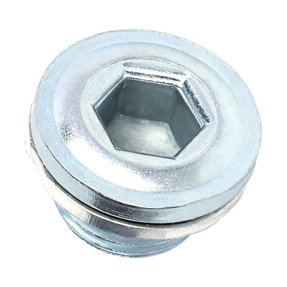 For Vehicle Repair Transmission Drain Stopper Oil Pan Drain Stopper Car Automatic Transmission Silver Easy Installation Design