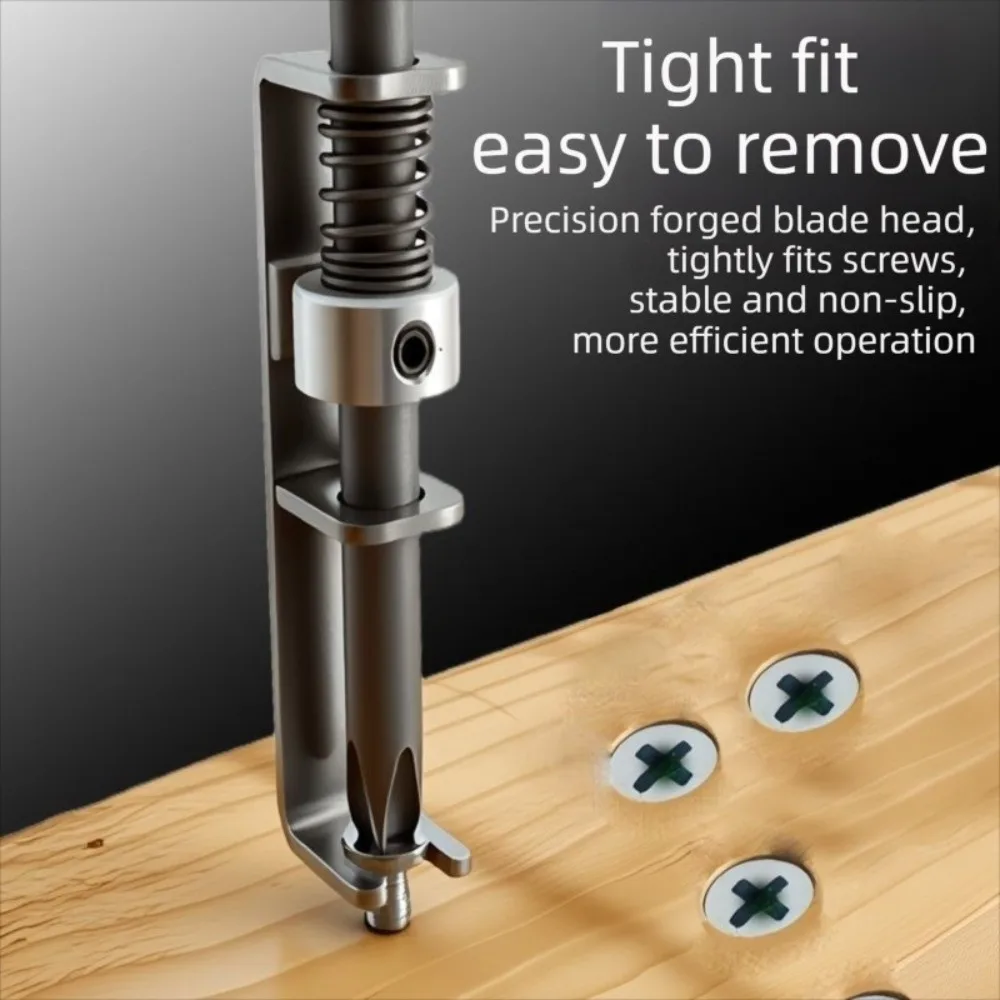 Wear-Resistant Spring Screw Support Tip Quick Attachment Universal Screw Retaining Universal Retaining Tool Anti-Drop