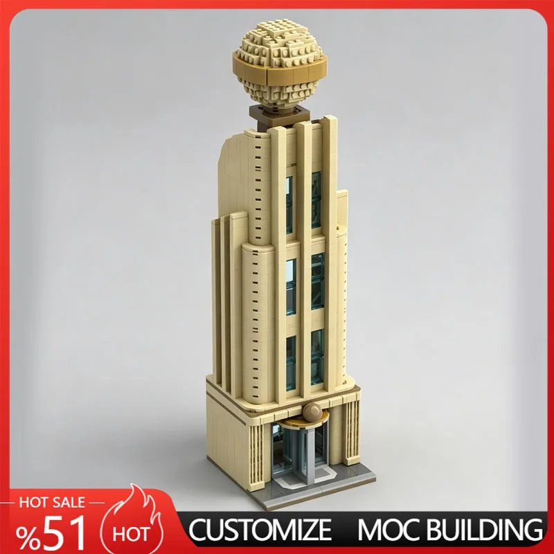 

1172PCS Daily Planet Building Blocks MOC Model Customize Creative Assembly Toy Educational Home Decoration Birthday Gift For fun