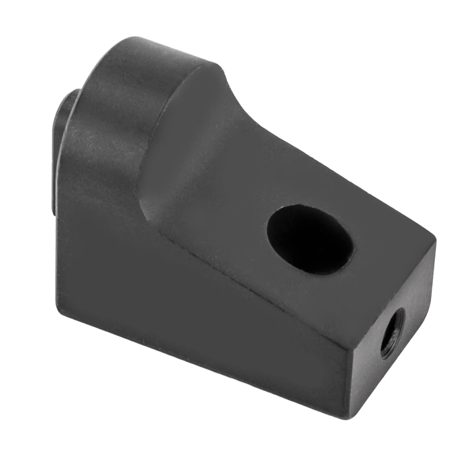 Soporte de carburador de Cable de acelerador de aluminio negro para 4150 4160 Carb 307 350 SBC