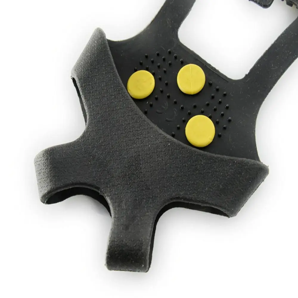 1 пара новых износостойких захватов для льда, S-XXL, противоскользящие кошки из ТПЭ, 10 шпилек, бутсы, зимние бахилы