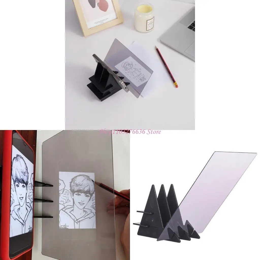 R6FD 6.5/9/12inch Optical Tracing Board für Bilder, die Zeichnungspraxisum für Unterrichtsunterricht und Heimgebrauch
