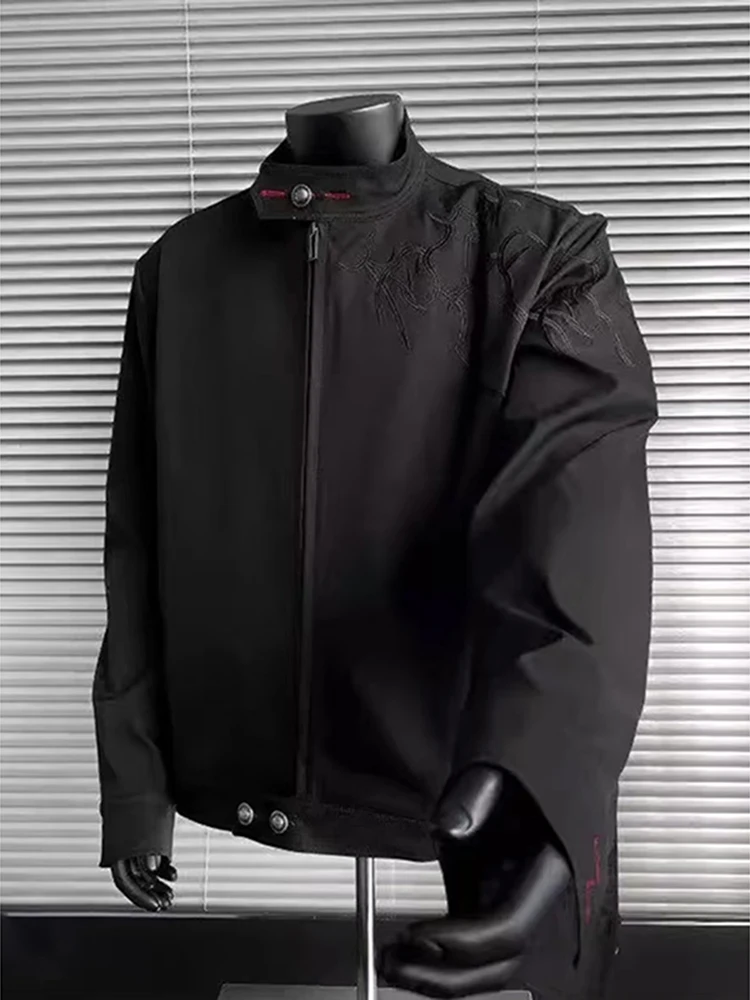 

Мужская куртка Bla ort Jaet для весны и осени, с эффектом утяжки, с наплечниками, в американском стиле, свободного кроя, Jaet