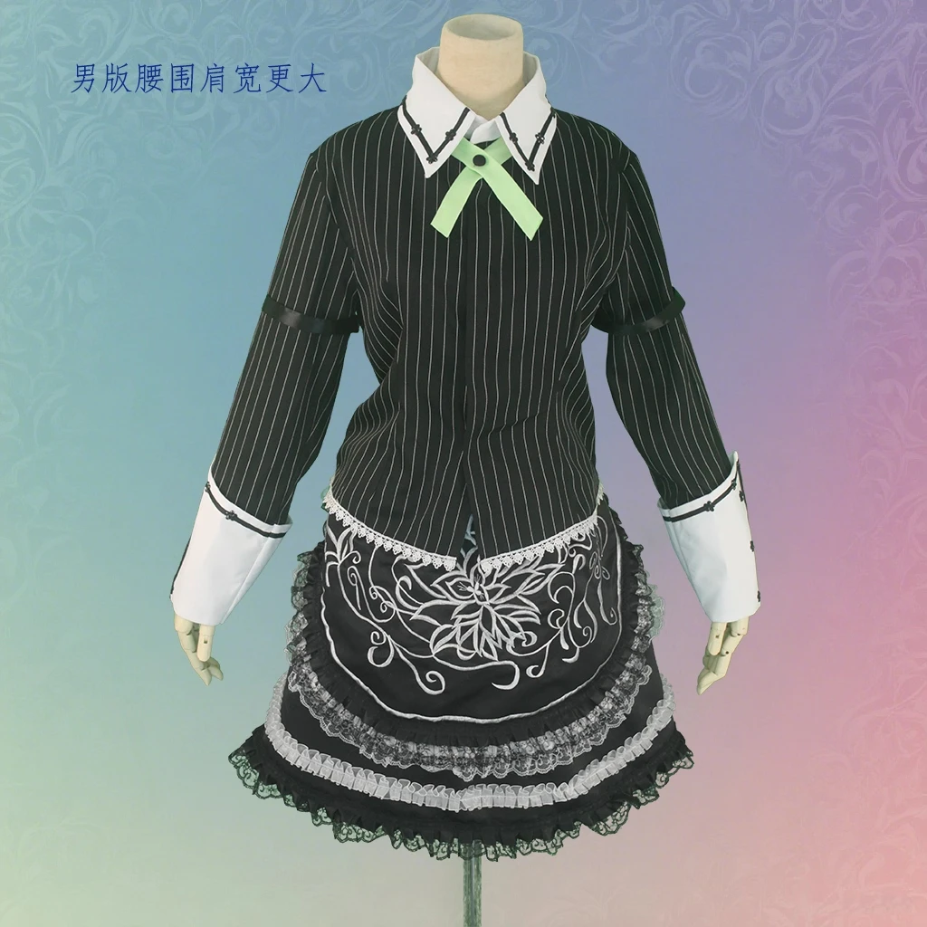 Newly Izayoi Sakuya Cosplay costume Halloween Christmas Role Playing Party Comic  Cute Lolita Dress Touhou Project Full Have Wig