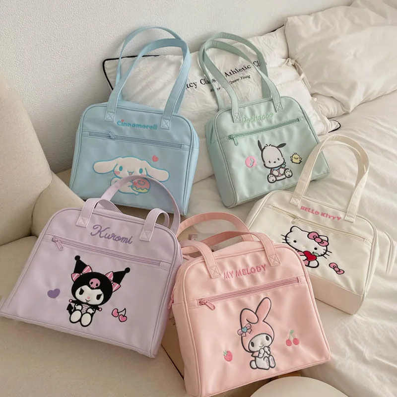

Hello Kitty Sanrio Large Capacity Cute Shoulder Bag Crossbody Purse for Girls Large capacity, paired for a more fashionable look