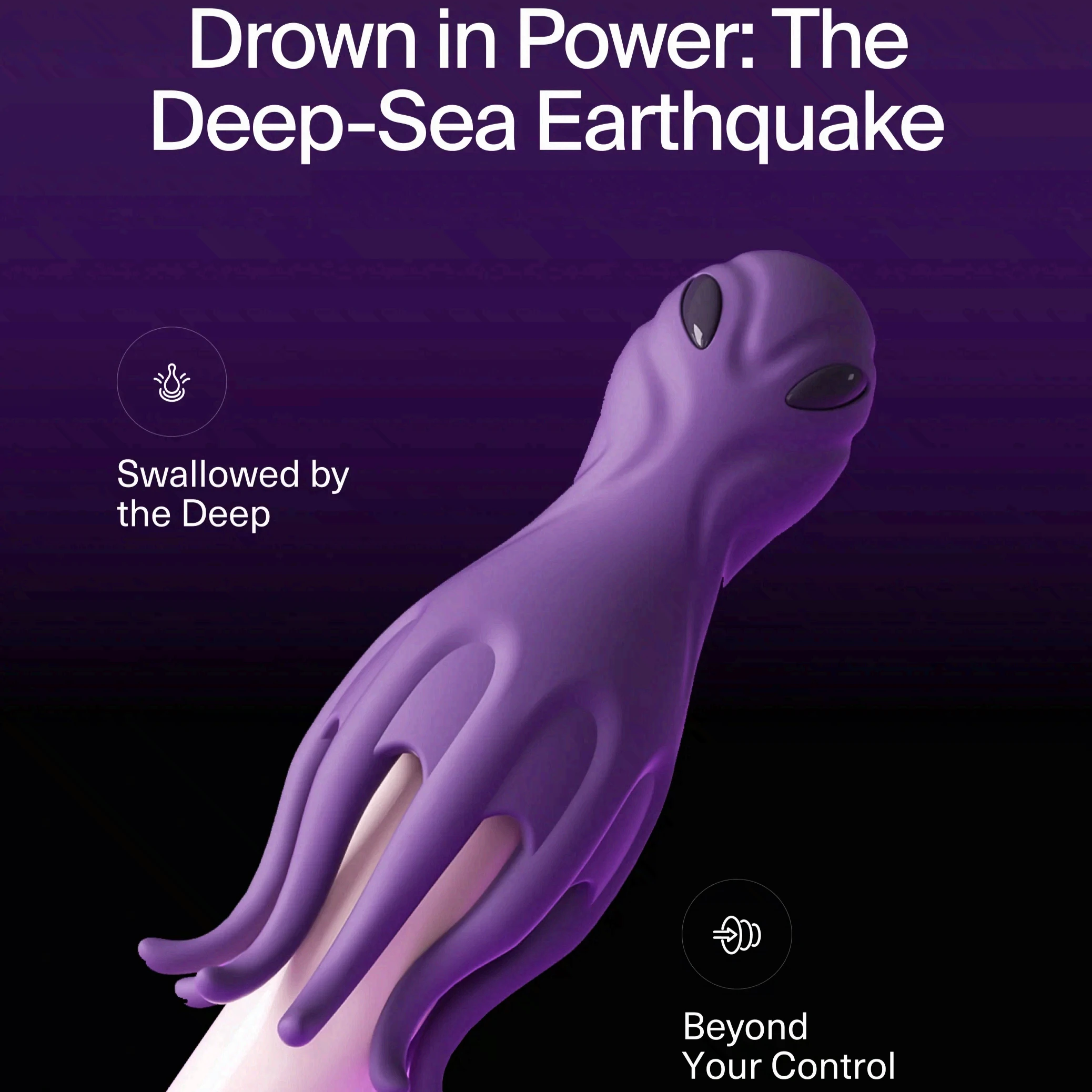 Jissbon Cthulhu Glans Trainer Vibrating Male Masturbator for Male Delayed Training Exerciser Stimulator Sex Toy for Men - Image 5