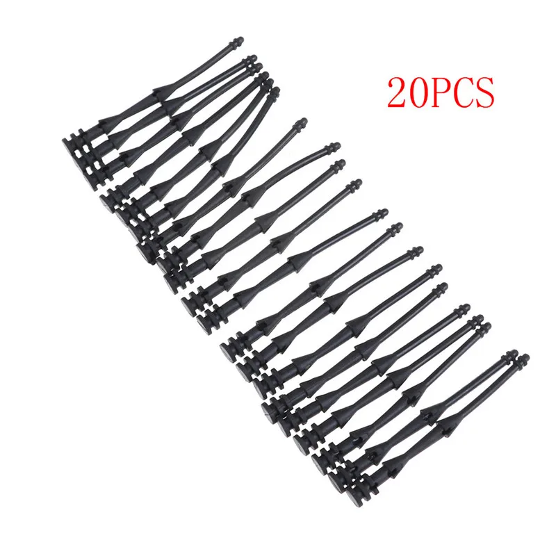 20Piece 65mm Universal Anti Vibration Flexible Rubber Silicone For PC Case Fan Mounts Screw Noise Reduction Equipment