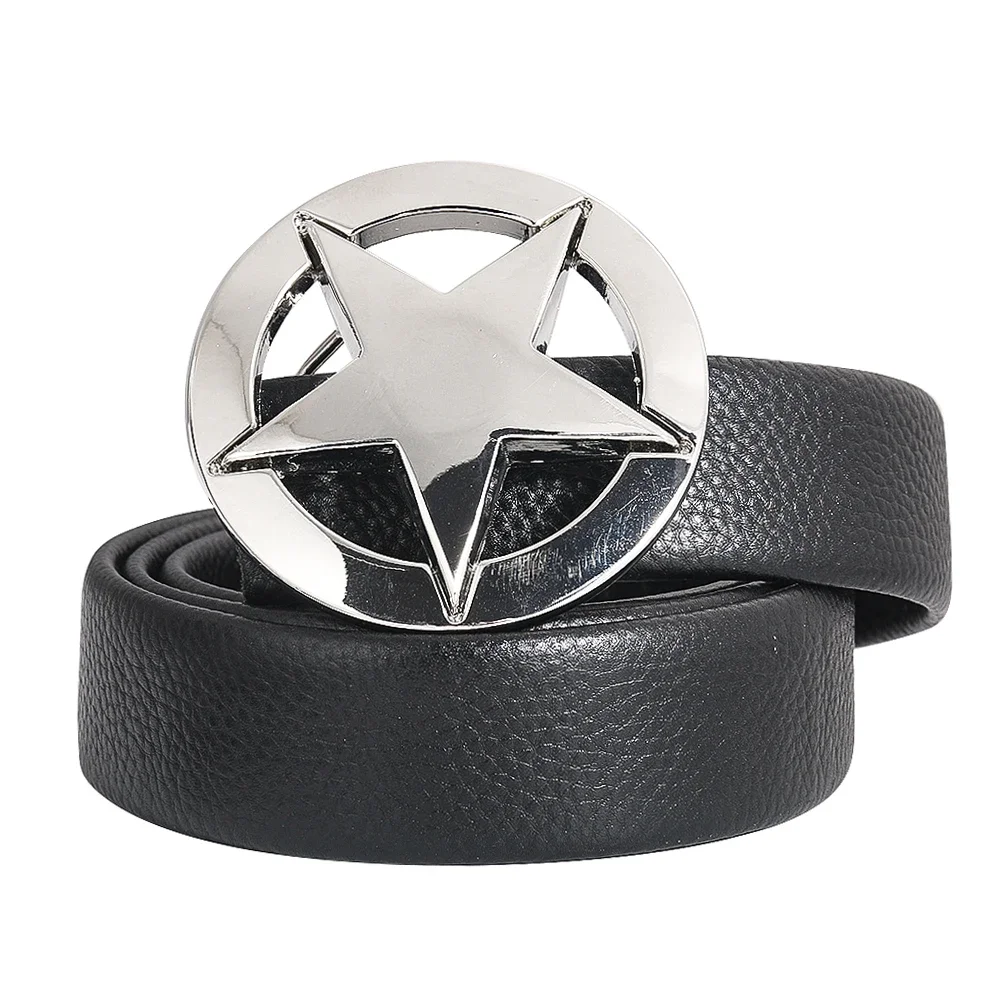 1PC Zinc-alloy Ring Five-mang Star Belt Buckle Suitable for Within 4cm Belt Tactical Overalls DIY Decor Accesorios De Costura