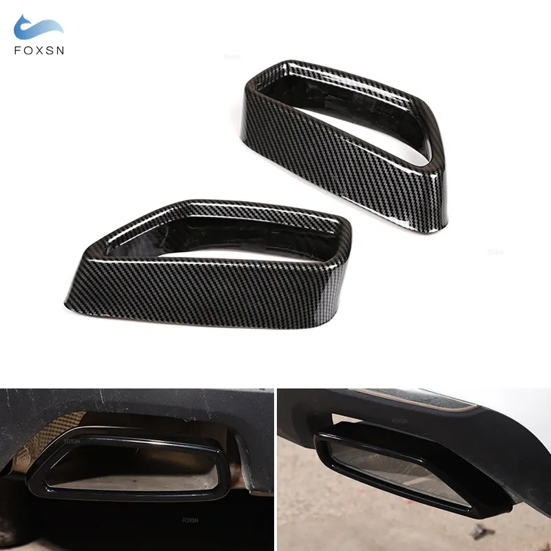 

Для BMW 5 6 серии GT G30 G38 G32 Хвостовой глушитель из нержавеющей стали из углеродного волокна Выходная крышка выхлопной трубы Автомобильные аксессуары Накладка