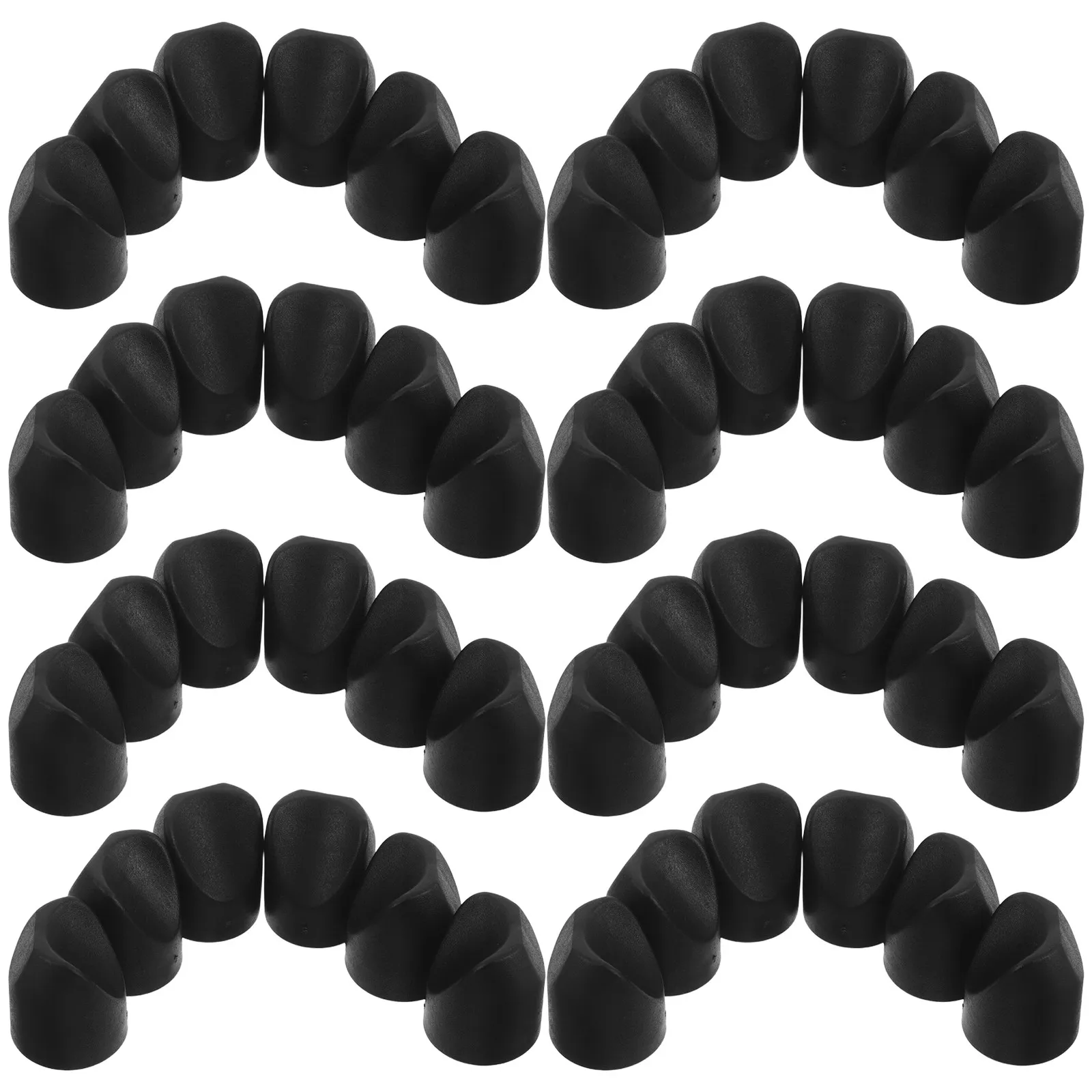 

100 шт. V-образные складные стабилизирующие заглушки для стульев, не оставляющие следов, противоскользящие пластиковые наконечники для металлических ножек, запасные части