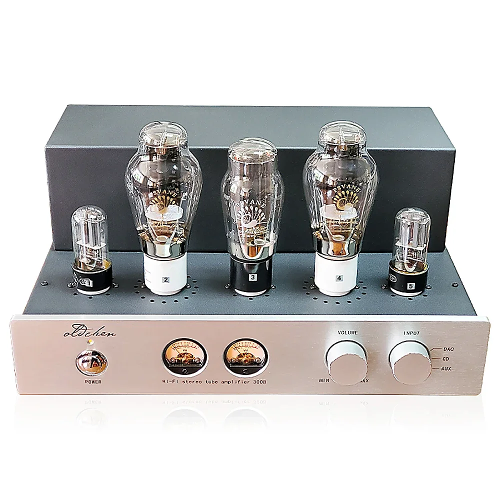 Sunbuck CV181-SE 6H8C PSVANE 5U4G 300B HIFI Stereo Tube Amplifier single-ended pure Class A 9W*2 Power Amplifier Audio