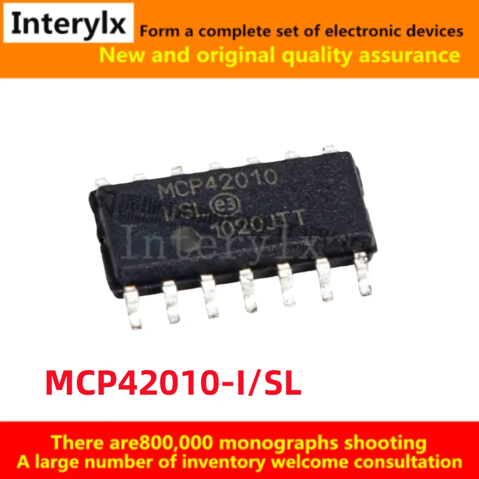 2-10Pcs/Lot Genuine Original MCP42010T-I/SL MCP42010 MCP4010-I/SL SOIC-14 Digital Potentiometer Chip IC
