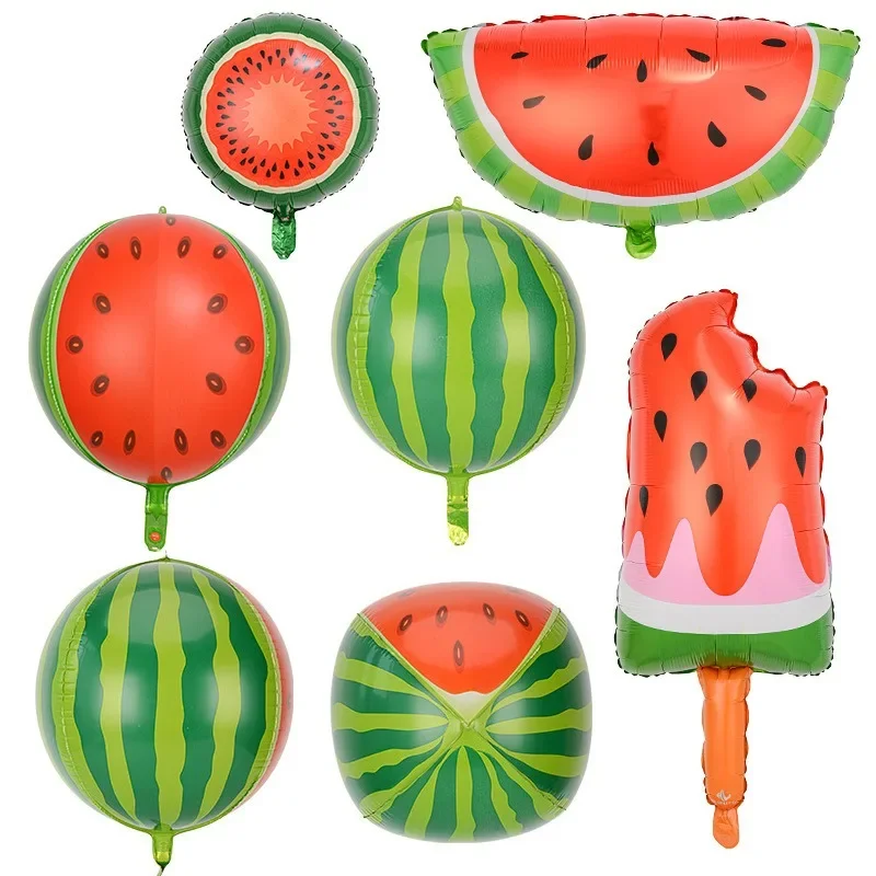 

Воздушный шар из алюминиевой пленки в виде арбуза, воздушный шар из алюминиевой фольги в форме фруктов, воздушный шар в форме фруктового арбуза для вечеринки в честь Дня рождения мальчика или девочки