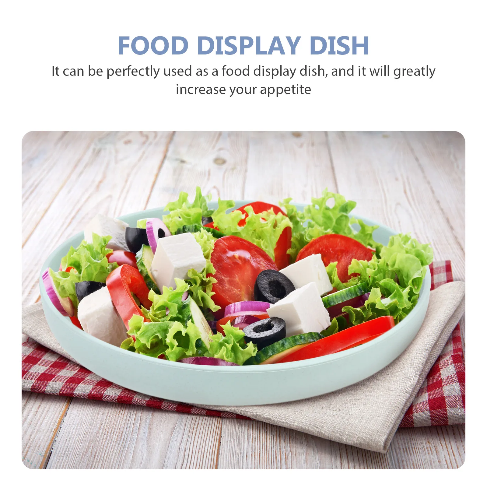 

4 шт. небьющиеся тарелки из пшеничной соломы с гладкой поверхностью, бытовые тарелки для еды, безопасные для микроволновой печи, декоративная кухонная посуда