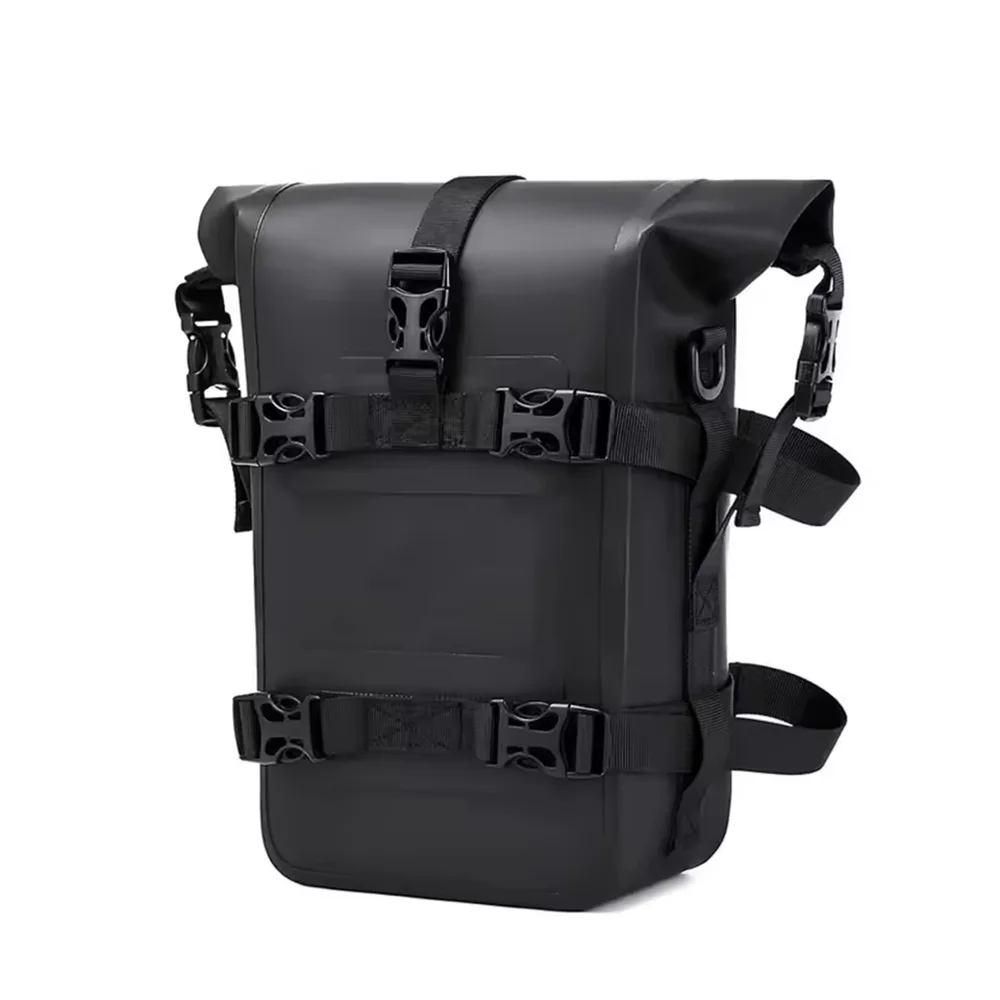 

Outdoor Tank Side Bag Tool Pack Side Saddle Crash Bar Bag Motorcycle Waterproof Motor Bumper Dry Bag 8L Large Capacity
