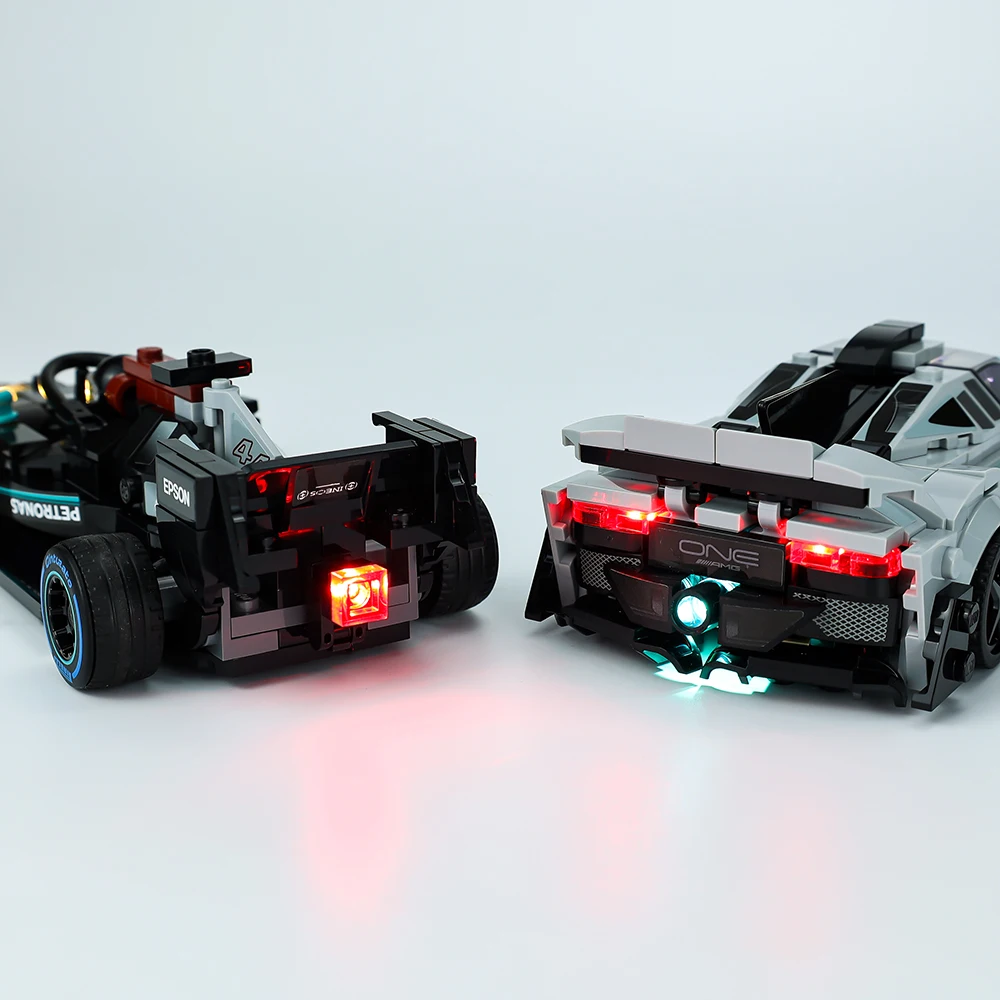 

LED Lighting Kit For LEGO Mercedes-AMG F1 W12 E Performance & Mercedes-AMG Project One 76909 Building Blocks