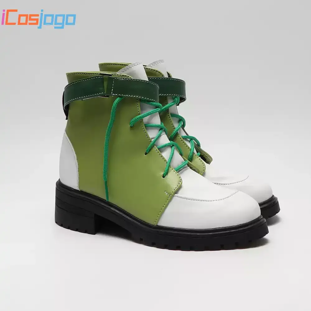 Identity V	The Little Girl - Rolling Panda Buddy  Cosplay Shoes Halloween Carnival Boots PU Leather Shoes Cosplay Costume Prop