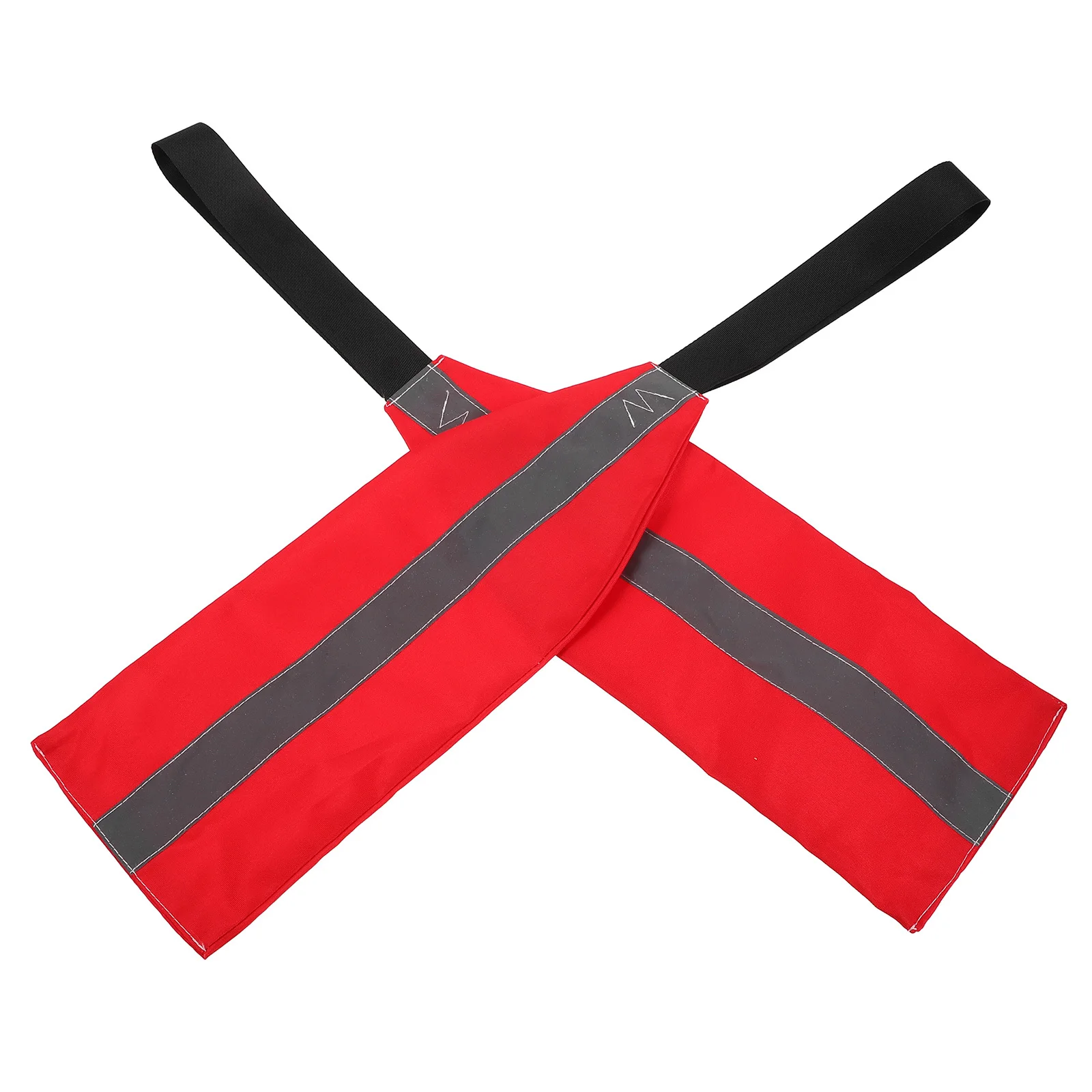 

2Pcs Reflective Safety Flag for Kayak High Visibility Waterproof Travel Flag with Webbing for Canoe Boat Towing Long Load