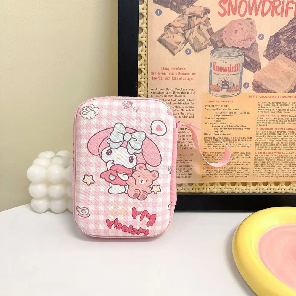 حار بيع سانريو مرحبا كيتي كورومي حقيبة التخزين Pochacco كابل بيانات شاحن حقيبة التخزين حقيبة المحفظة