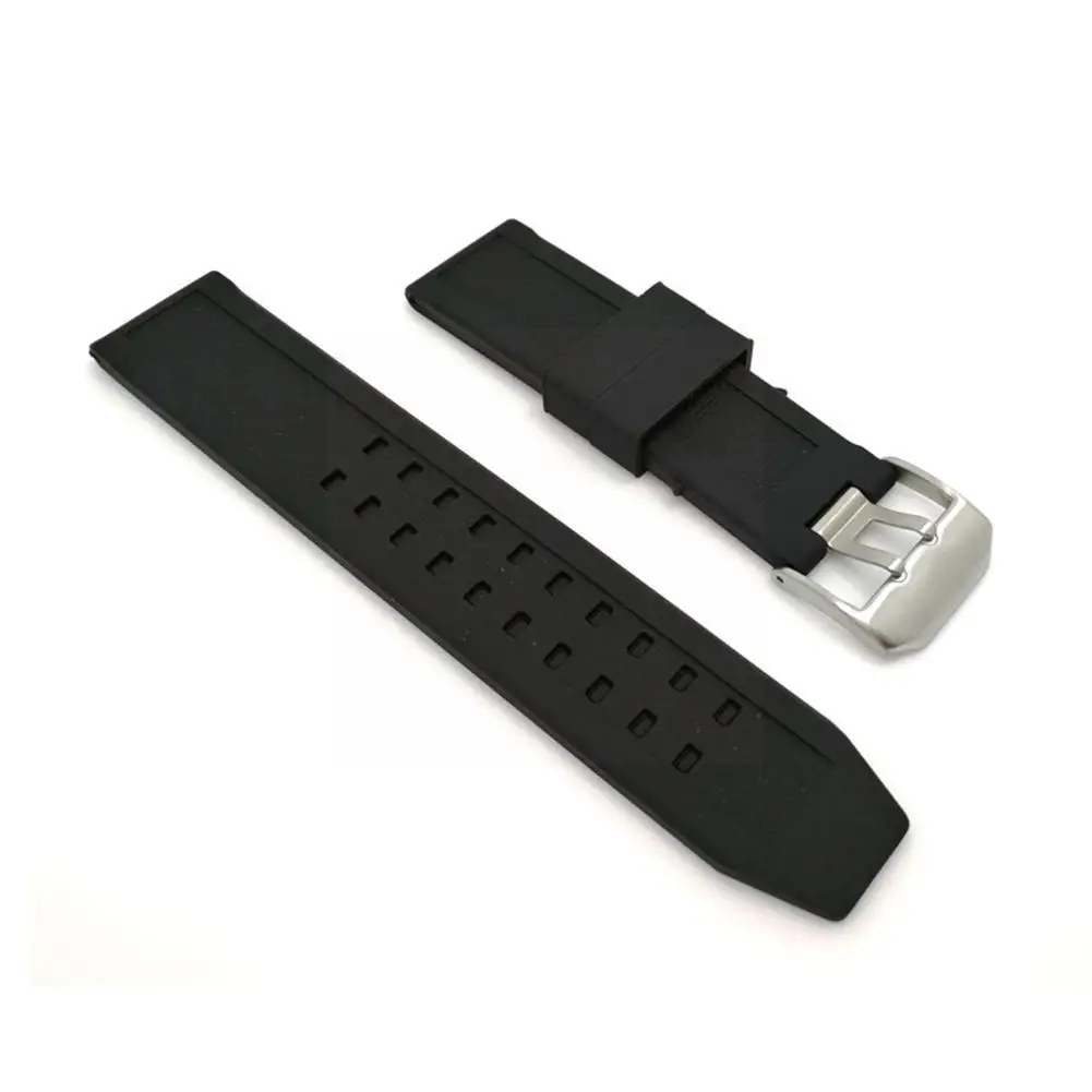 Unisex Soft Silicone Rubber Watch Strap 23mm Military Diving Sports Watch Band Bracelet For Luminox Strap Accessories P8E1